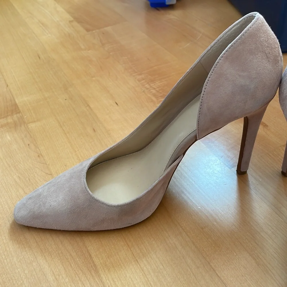 Vince Camuto suede Dorsey heels - Picture 8 of 12